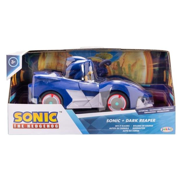 Jakks Pacific Sonic - 2.5" Figure w. Rev Up Racer - Tails w. Whirlwind Sport (431514-V1) (66102825)