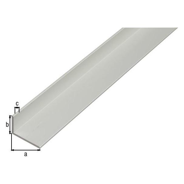 Kaiserthal Winkelprofil Aluminium silber 50x30x3 mm, 1 m (4004338473785)