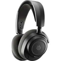 Steelseries Arctis Nova 7P Wireless Gen 2 Black Gaming Headset kabelloses Gaming Headset mit 50 Stunden Akkulaufzeit, Echtzeit-App-Steuerung, Bluetoot