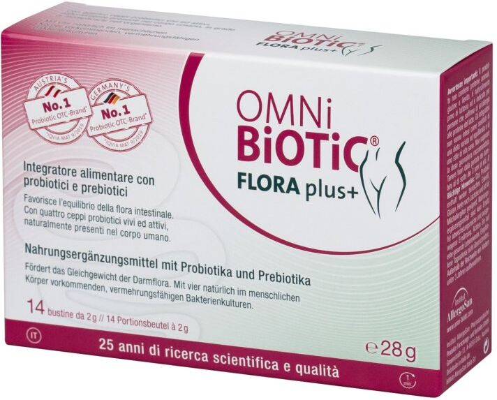 INSTITUT ALLERGOSAN GmbH OMNi BiOTiC FLORA plus+, 14 Bustine