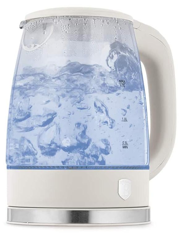 BerlingerHaus BH-9322 Elektrische waterkoker, glas, 1,7 liter