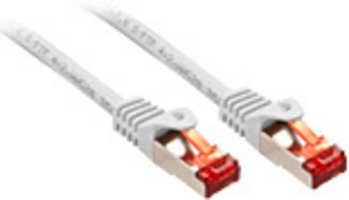 LINDY 47387 RJ45 Patchkabel CAT 6 S/FTP 7.50m Weiß 1St.