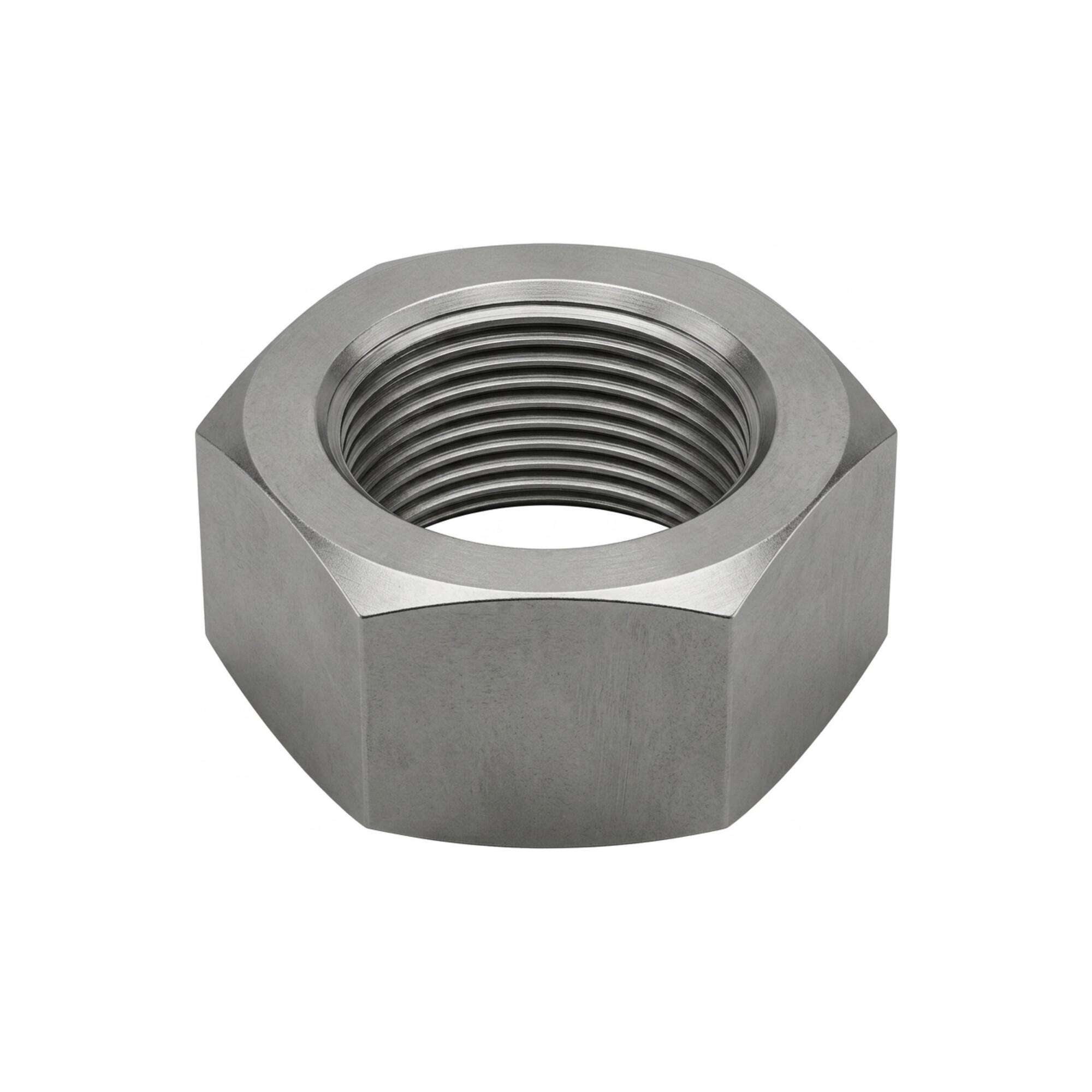 ISO 8673 6 AU Links Sechskantmuttern, ISO-Typ 1, mit metrischem Links-Feingewinde - Abmessung: M 12 x 1,5 VE=S (100 Stück) ; Industrial Quality Suppli (086733040120150)