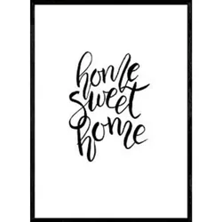 POSTER Home Sweet Home A3 Rahmenlos