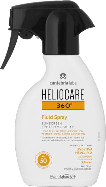 Heliocare 360º Fluid Spray SPF50 250ml