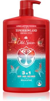 Old Spice Tomorrowland gel de duche para rosto, corpo e cabelo 1000 ml. Tomorrowland