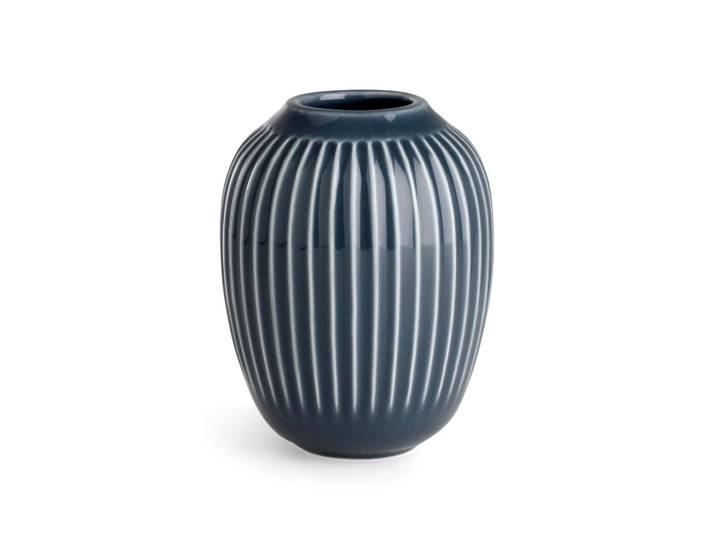 Kähler Vase Hammershøi mini gris anthracite