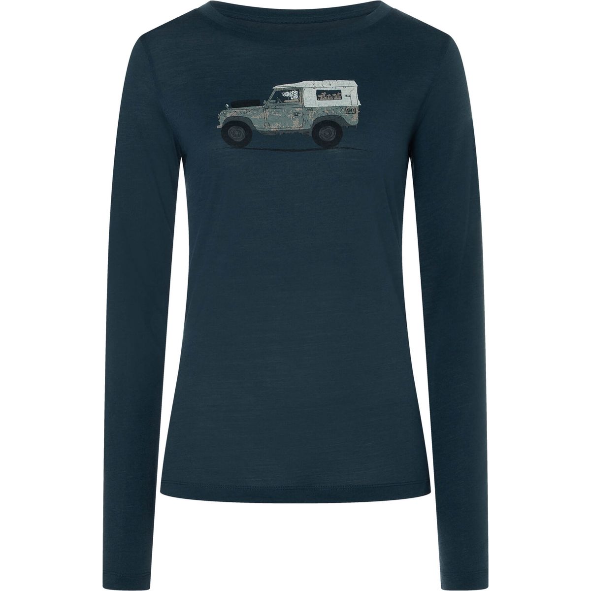 Super.Natural W Dog Excursion LS blueberry/various (W55) S SNWP04116W55S