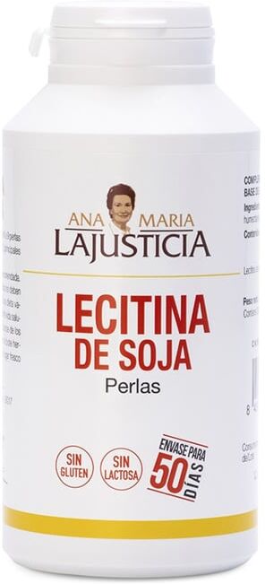 Ana Maria Lajusticia LECITINA DE SOJA 300 Pérolas