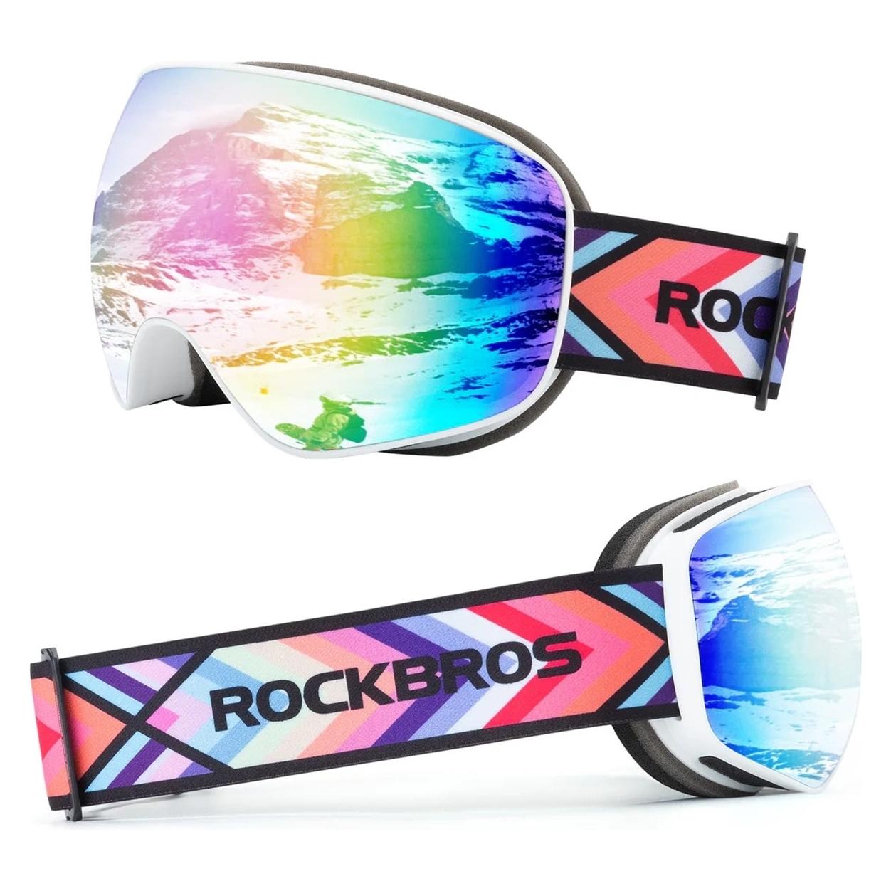 Rockbros SP284 Skibrille für Kinder, beschlagfrei, mit UV-Filter (5907769389566)