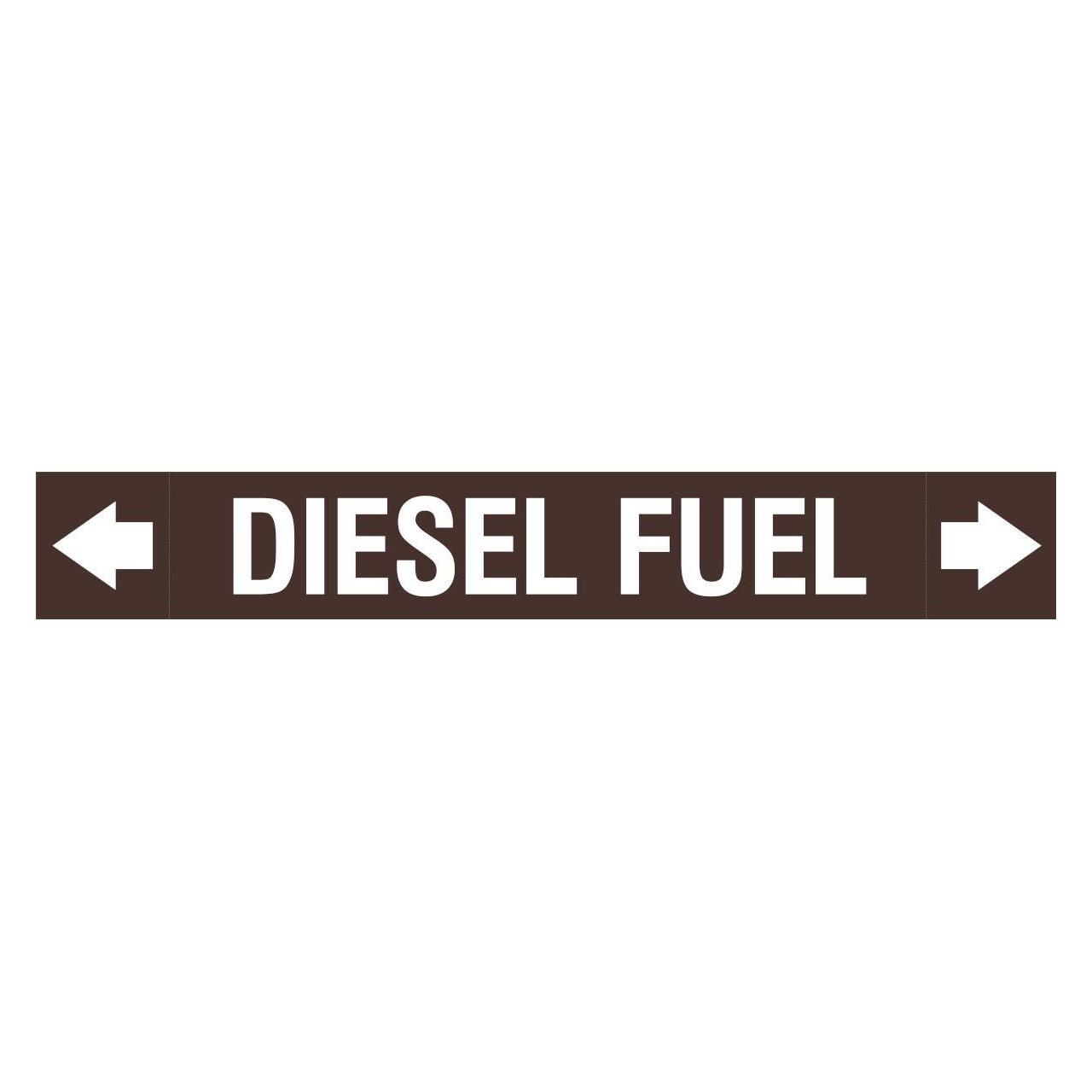 Brady ASME - Rohrmarkierer - Diesel Fuel (ASMEPM-100X690MM-DIESEL FUEL)