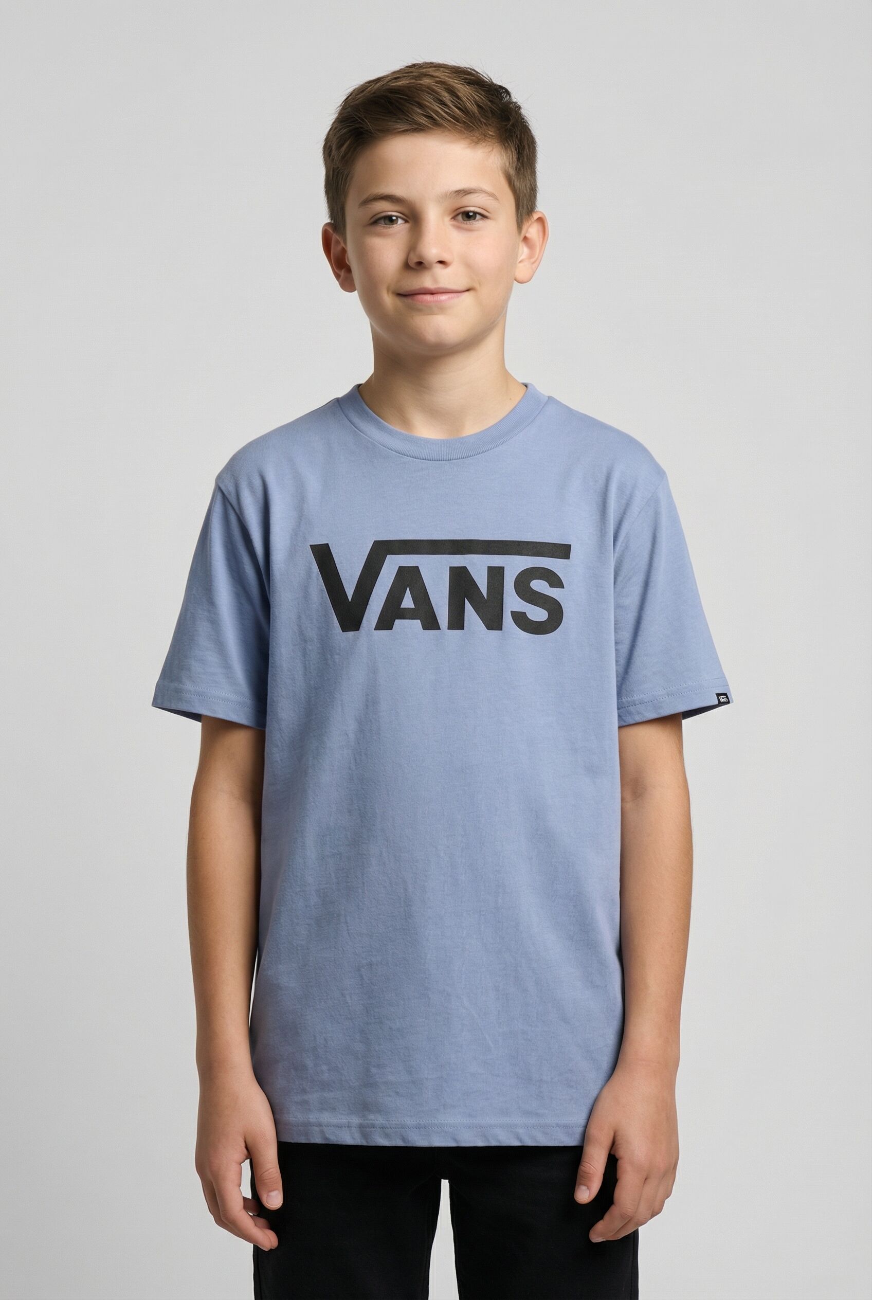 Vans "VANS CLASSIC" Kurzarm, mit Rundhalsausschnitt, für Children und Teens, aus Baumwolle glacial slat S