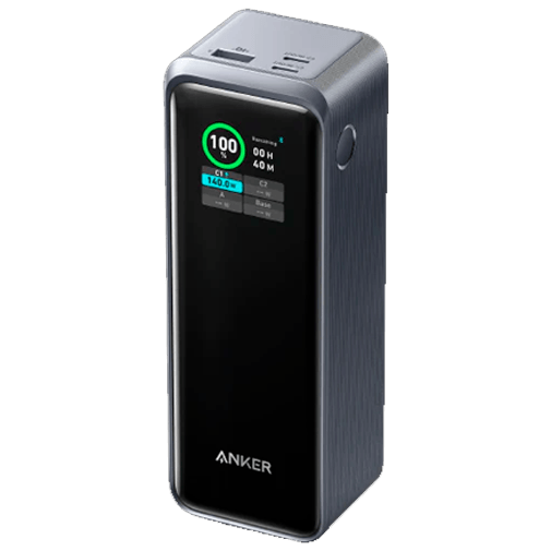 Anker Prime Schnellladegerät Powerbank 27.650Mah Schwarz