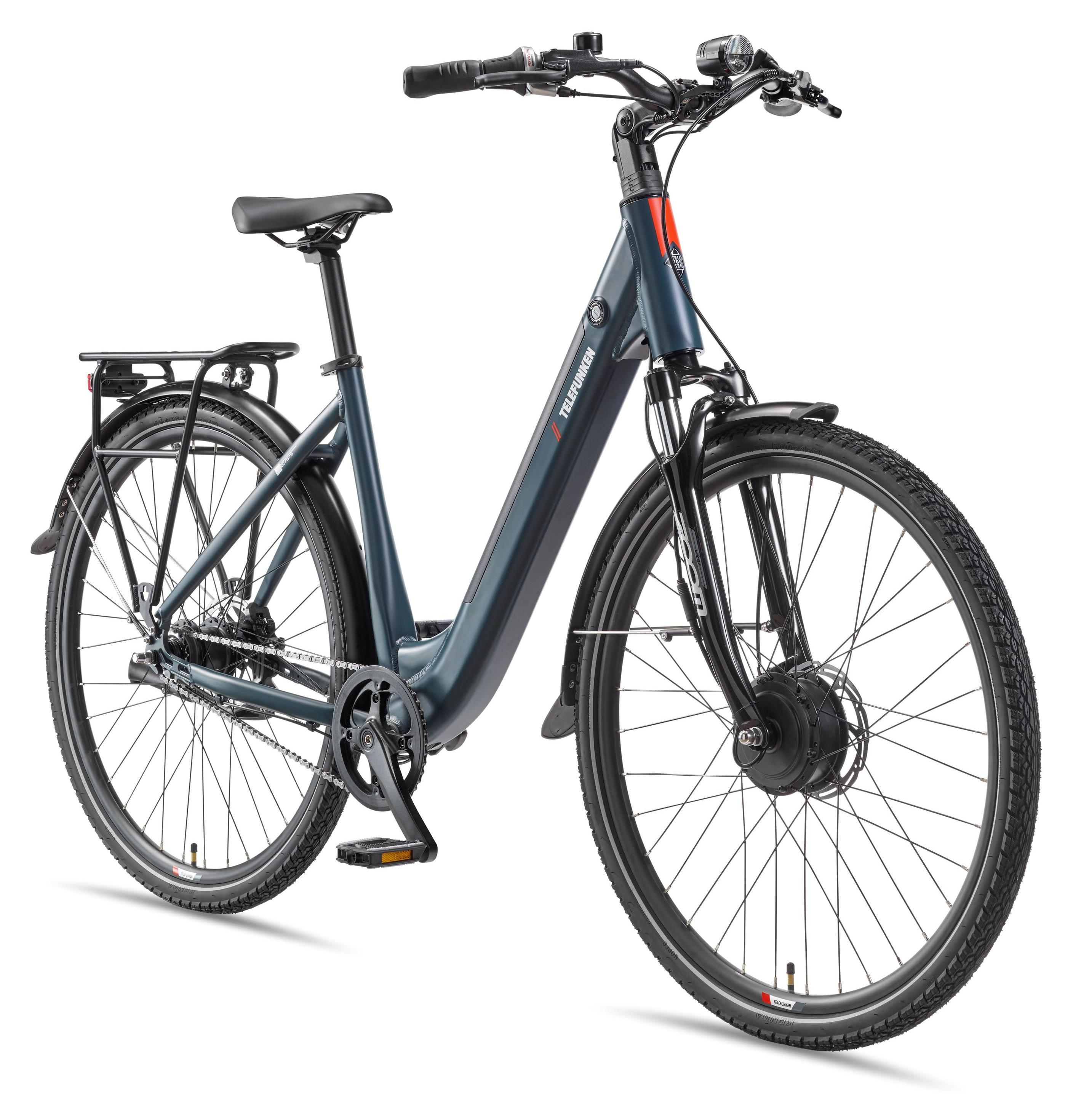Telefunken City E-Bike Damen RC675 28 Zoll Frontmotor 7-Gang Nabenschaltung