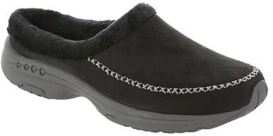 Easy Spirit Traveltime Slipper - Womens 7.5 Black Slipper W2