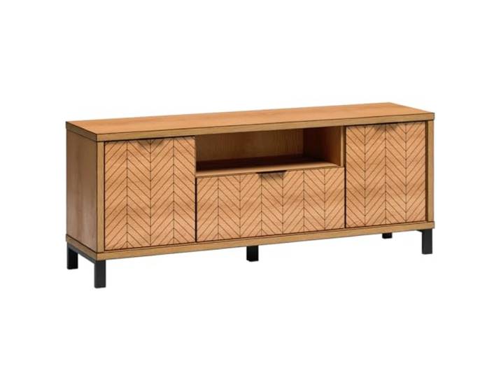 Lomadox Lowboard TV-Board Fernsehschrank TV Unterschrank Medienschrank Wohnzimmerschrank Schrank modern in Eiche