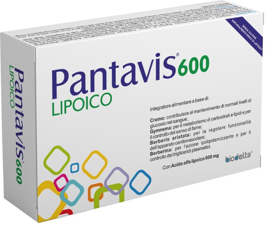 BIODELTA Srl PANTAVIS*600 Lipoico 30 Cpr