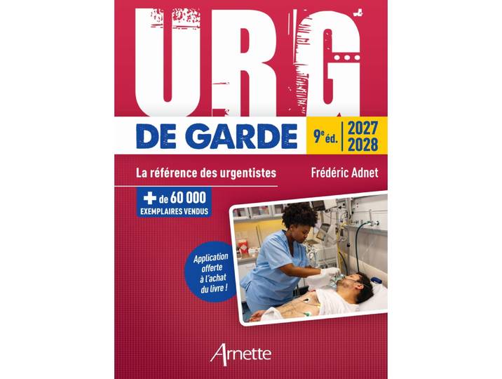 URG' de GARDE 2027-2028 (9e édition) - La référence des urgentistes (Broché)