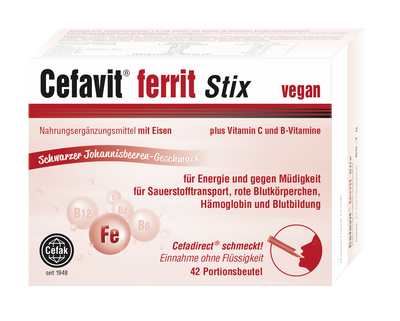 Cefak KG CEFAVIT ferrit Stix Granulat 65,7 g 16333235