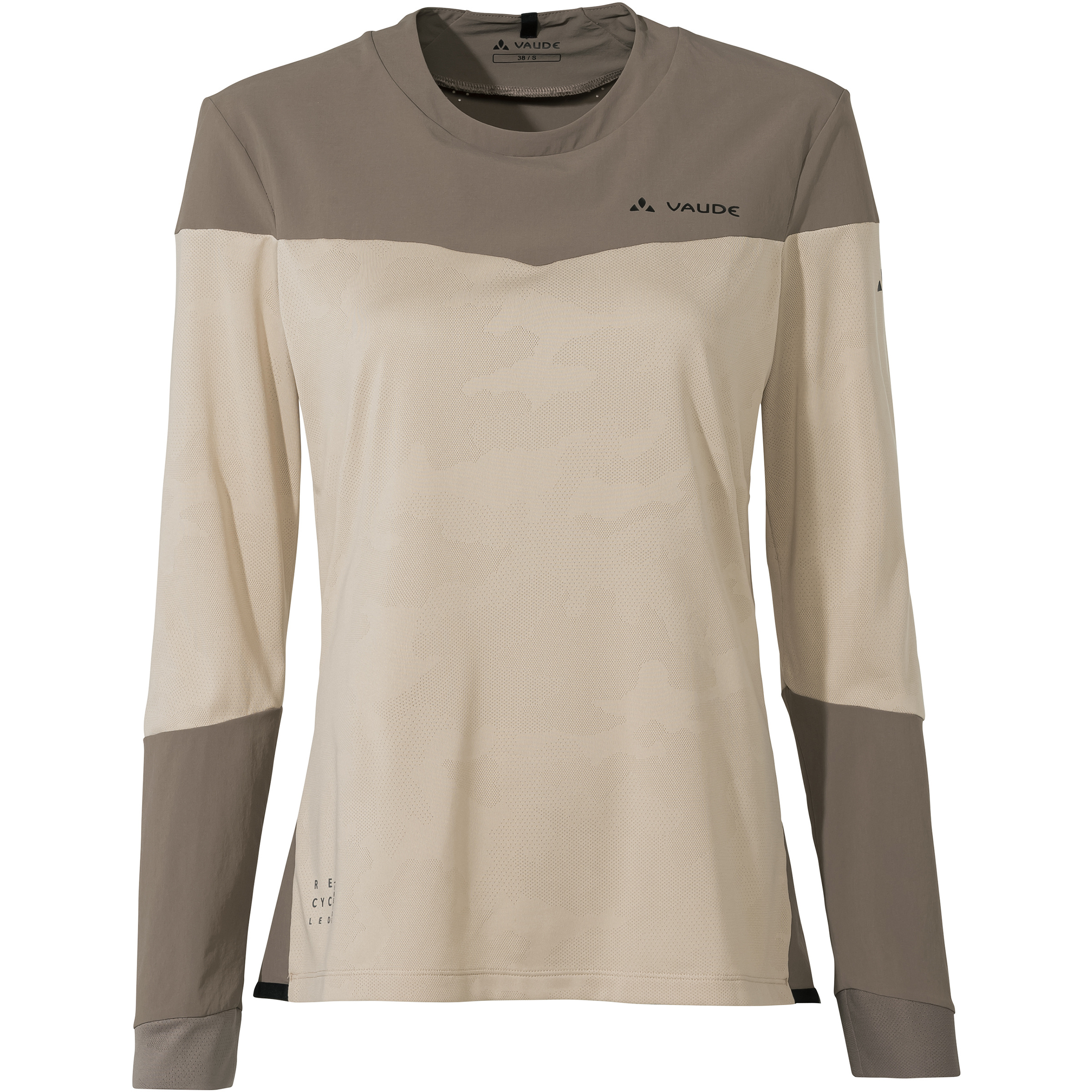 Vaude Moab Pro Damen Longsleeves beige Größe XL Mountainbike Elastisch
