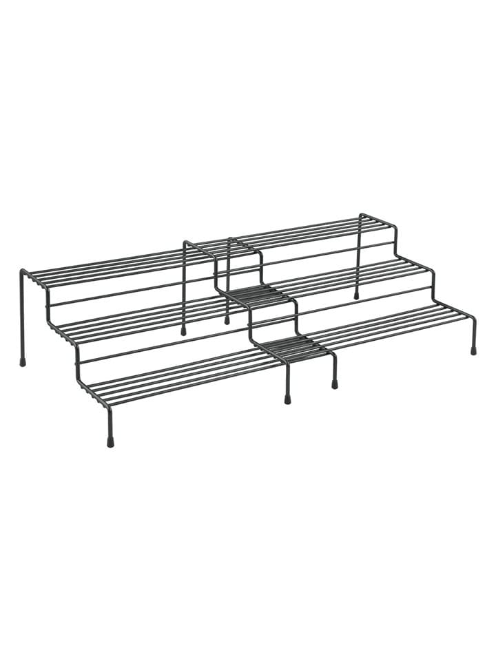 metaltex Gewürzregal in Schwarz - (B)28 x (H)23 x (T)13 cm - onesize