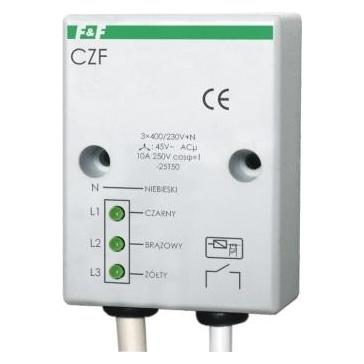 F&R F&F Przekaźnik zaniku i asymetrii faz 10A 1Z 4sek 45V CZF (32339428)