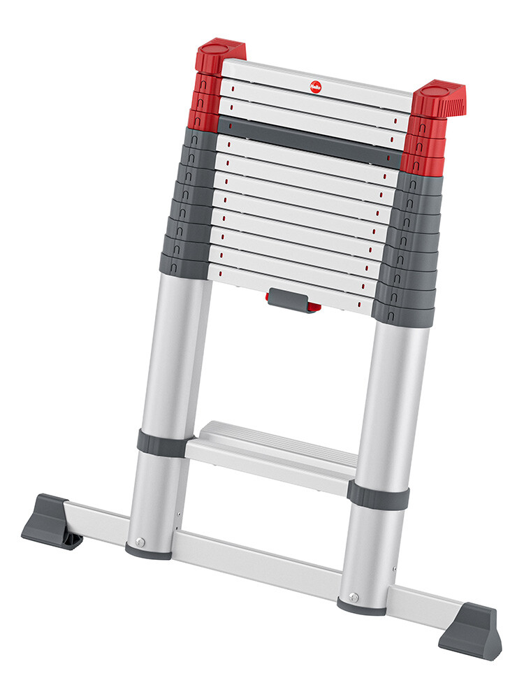 Hailo Master T100 FlexLine - Teleskopleiter mit 13 Stufen / gemäß TRBS 2121-2 - Art-Nr: 7114131