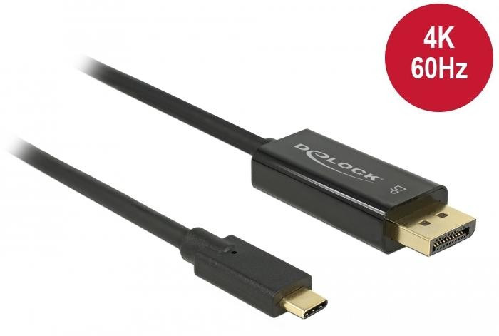 Delock Externe Videoverbindingsadapter USB-C naar DisplayPort