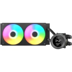 COUGAR CPU Wasserkühlung Poseidon Vistek 240, ARGB, Schwarz