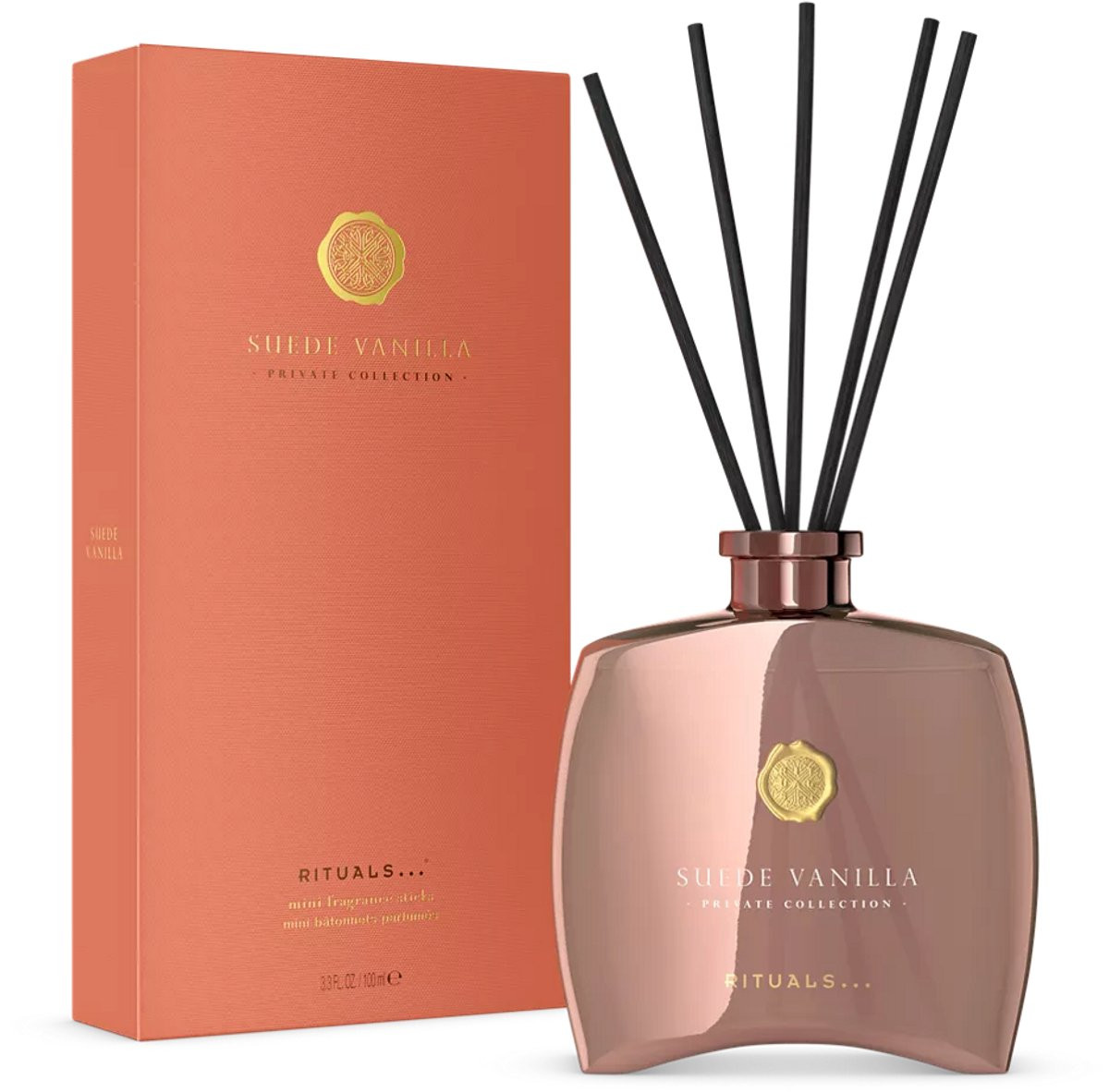 Rituals Suede Vanilla Mini Geurstokjes 100 ml