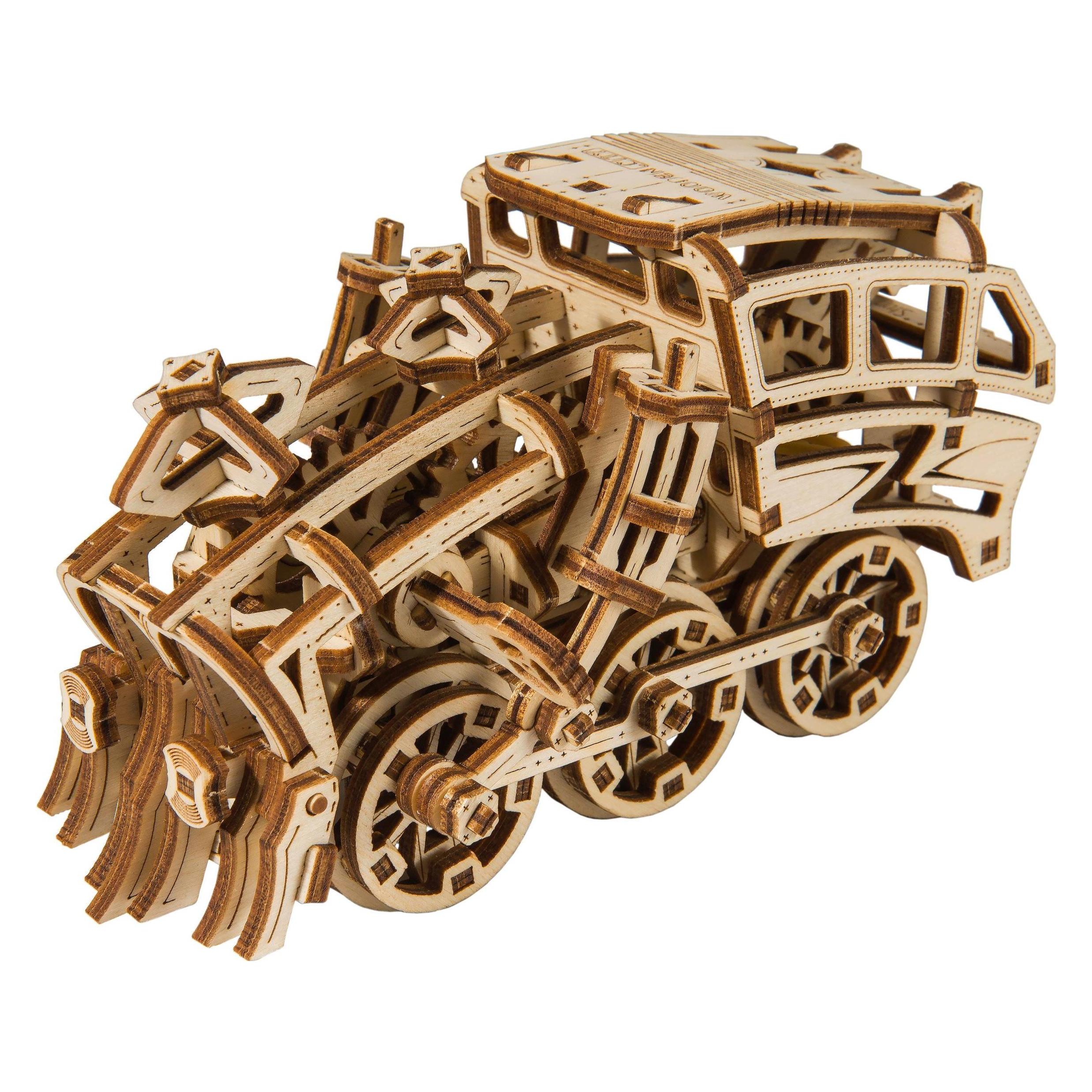WoodenCity Dream Lokomotive auf Schienen (WR338)