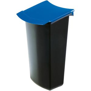 Han Abfalleinsatz Mondo schwarz-blau, 3 Liter