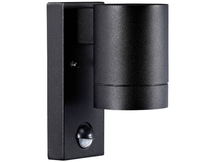 Nordlux Aussenwandleuchte, Schwarz, Metall, zylindrisch, 16 cm, Lampen & Leuchten, Außenbeleuchtung, Außenleuchten