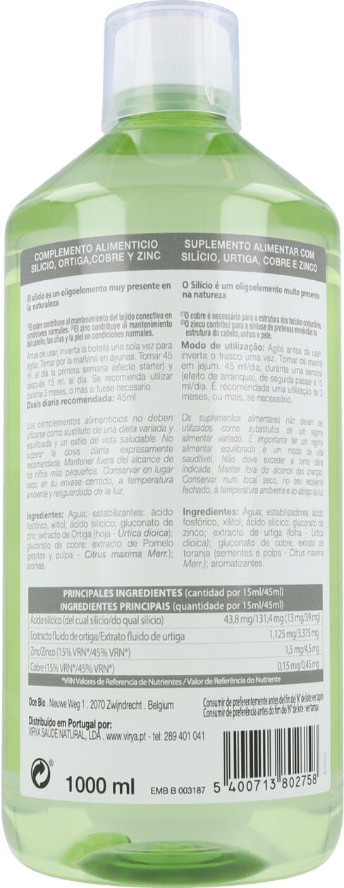 Vitasil Vitalsil Silicio Organico Ortiga 1000ml