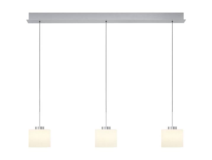 Pendellampe Elli Aluminium eloxiert Aluminium/Eisen 2100 lm Dimmbar B 110 cm - LED - Lichtfarbe: Warmweiss - LED Energiesparlampen