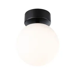 Paulmann 71072 Selection Bathroom LED Deckenleuchte Gove IP44 3000K 900lm 230V 9W Schwarz matt/Satin