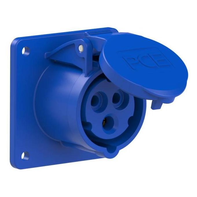 PCE ANBAUDOSE 3X16A 230V GERADE (313-6TTF7) (313-6ttf7-PCE-)