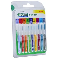 GUM TRAV-LER Sortiment Interdentalbürsten 9 St