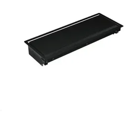 Bachmann, Steckdosenleiste, CONI Einbaurahmen 4-fach schwarz RAL 9005 (911.091) (4x, Typ 13)