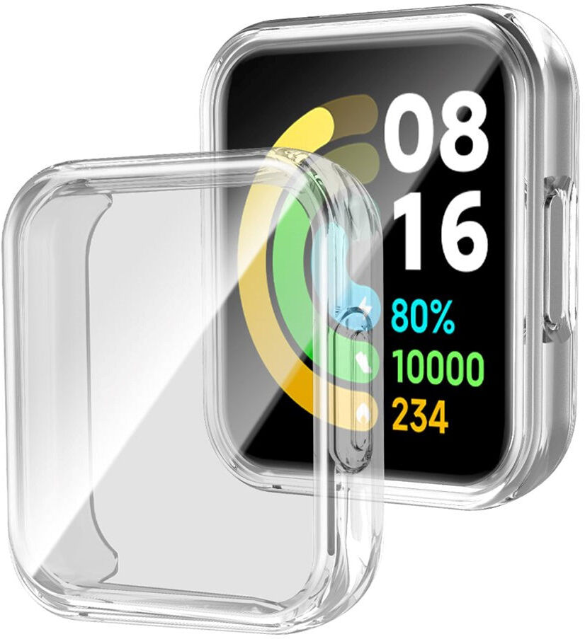 INCOVER Xiaomi Redmi Watch 2 Fleksibelt Cover - Gennemsigtig