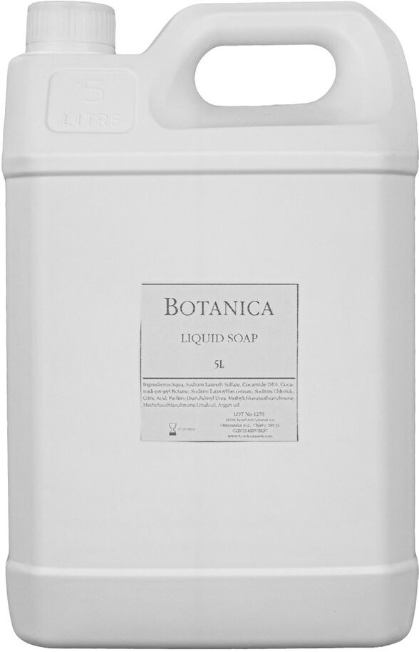 Tirolix Tanica di ricarica di sapone liquido 5 l Botanica