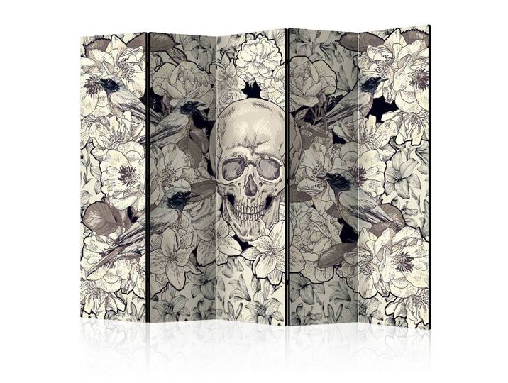 Paravent Inspired by Art Nouveau II Grau/Beige