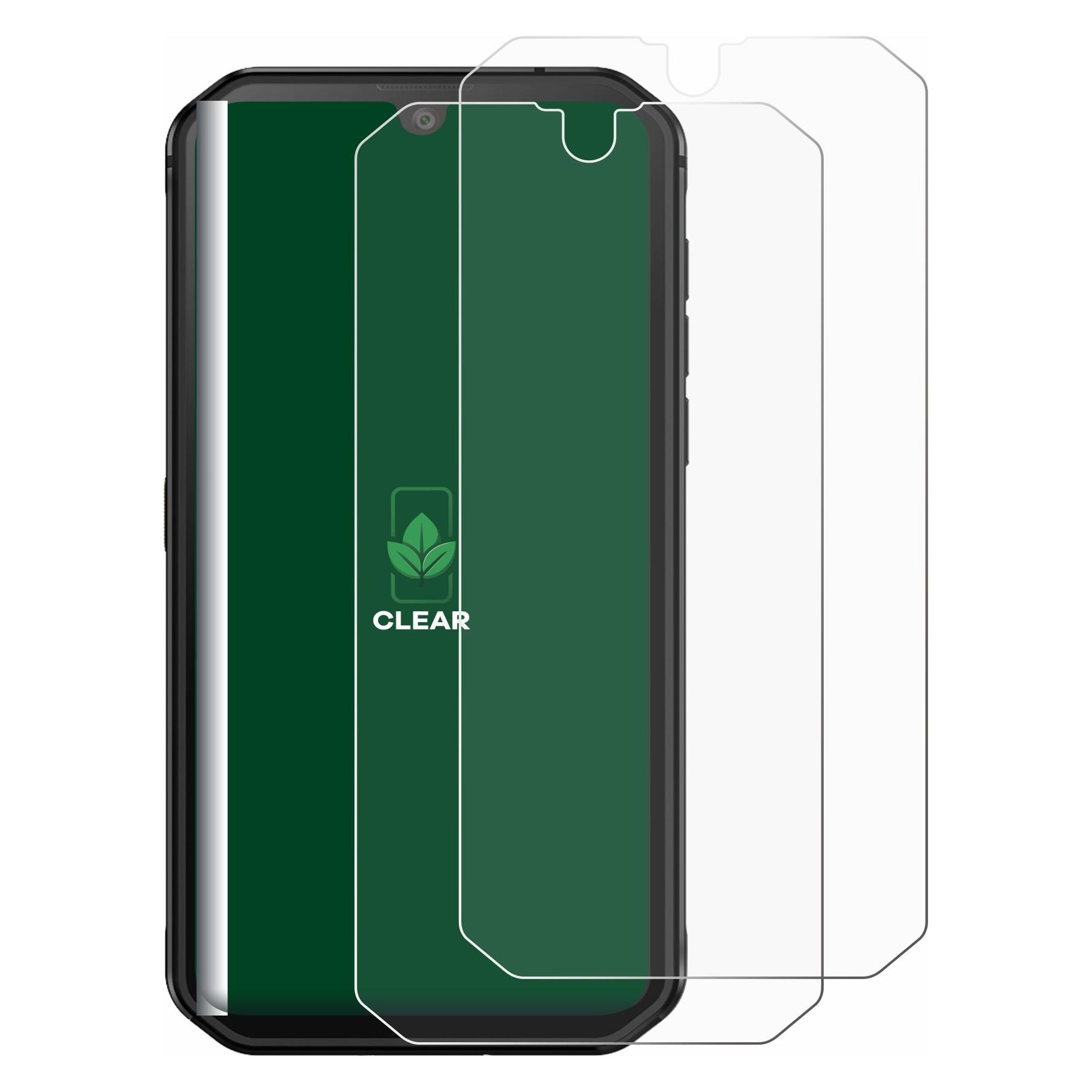ScreenLeaf Schutzfolie für Blackview BV9900E Displayschutz Display Schutz Folie Klar Transparent (2 Stk., Blackview BV9900E) (6139644)