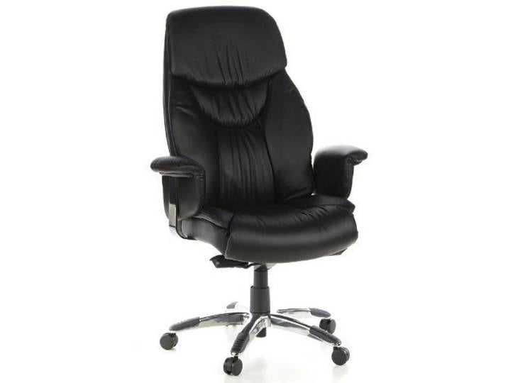 PRADO Leder - Luxus Chefsessel Schwarz