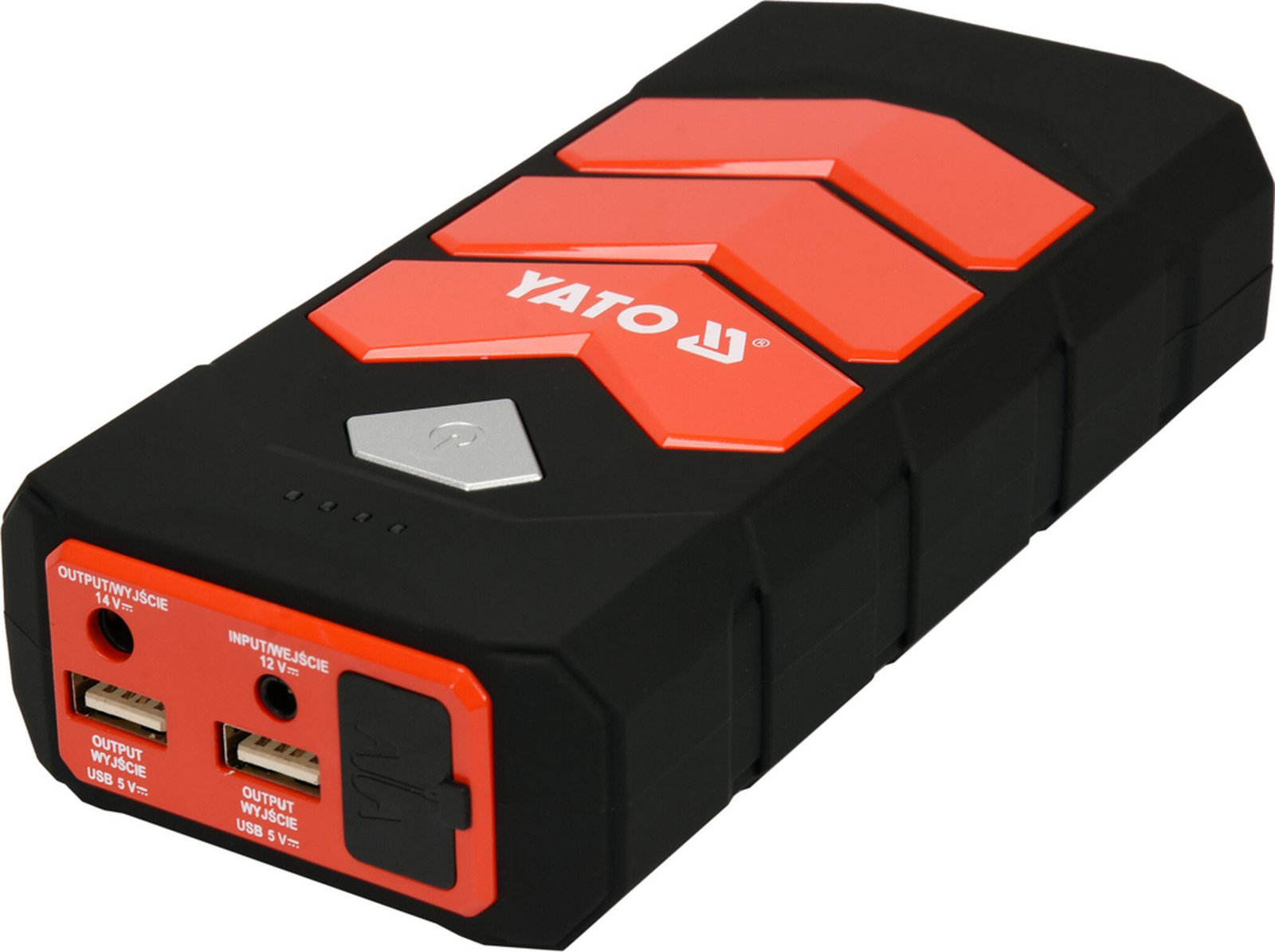 YATO YT-83081 Startbooster voor auto, 9000 mAh, zwart/oranje