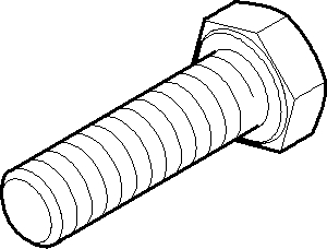 Dornbracht 6-kt. -Schraube M10x35 DIN933 09303007290 ERSATZTEILE 093030072 M10 x 35 mm