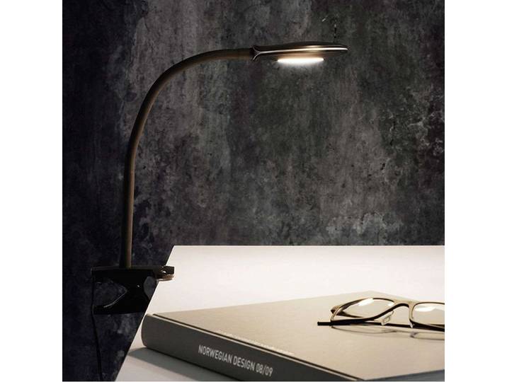 Fix LED Lampe à Clipser Black - Halo Design - Bureau / espaces de travail - Plastique