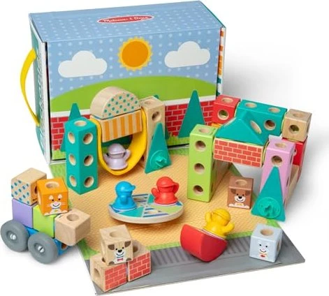 Melissa & Doug Blockables Stadt