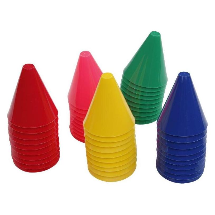 Tanga Sports Markierkegel 50er-Set MINI-SOFT (M/1008, F1415)