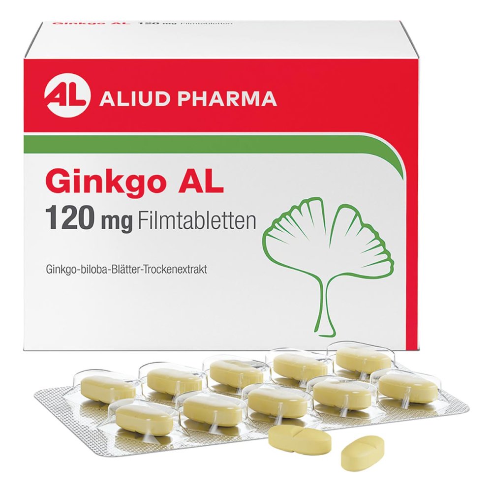 ALIUD Pharma GmbH Ginkgo AL 120 mg Filmtabletten 06565157